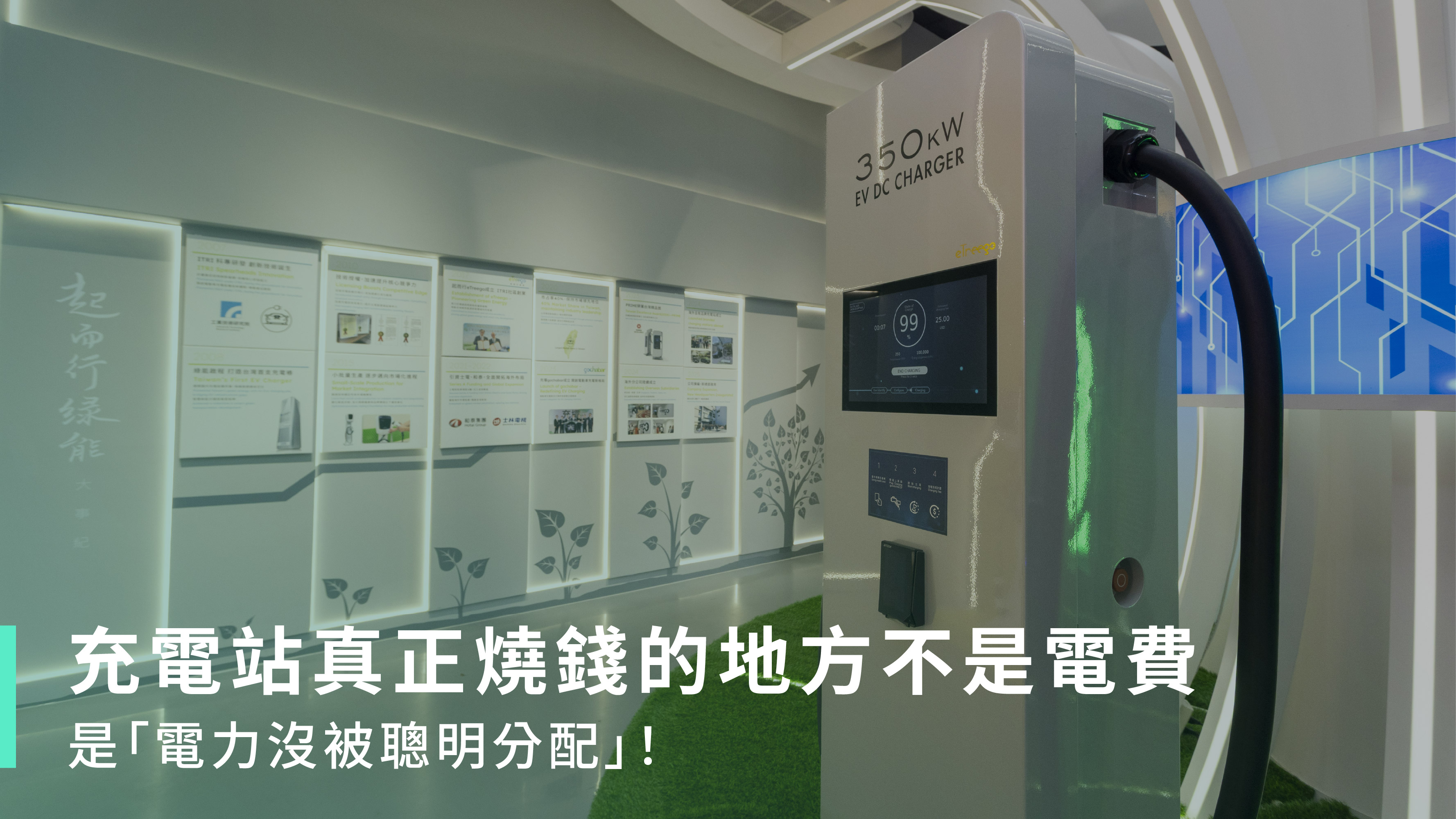充電站真正燒錢的地方不是電費!是「電力沒被聰明分配」
